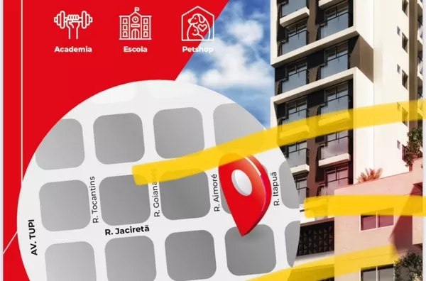 Apartamento 406 Ed. Athos, pronto para morar