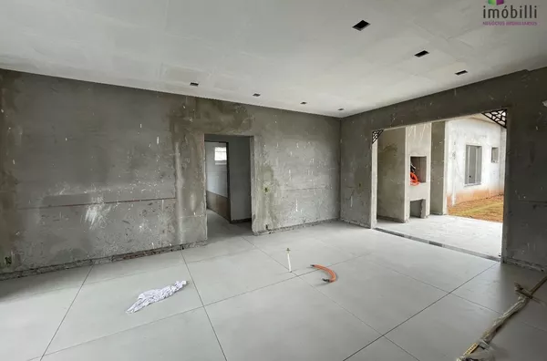 Casa de Alvenaria em Construção no Bairro Cadorin, Loteamento Pôr do Sol