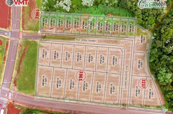 Terreno 17 Quadra 1961 Loteamento Jardim Carmela para venda,  Bortot, Pato Branco