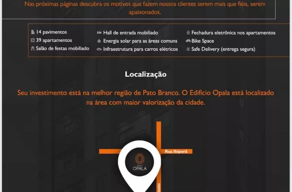 Sala comercial 02 Ed. Opala para venda,  Centro, Pato Branco