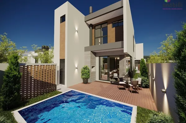 Sobrado com piscina, Santa Clara, Parque do Som 