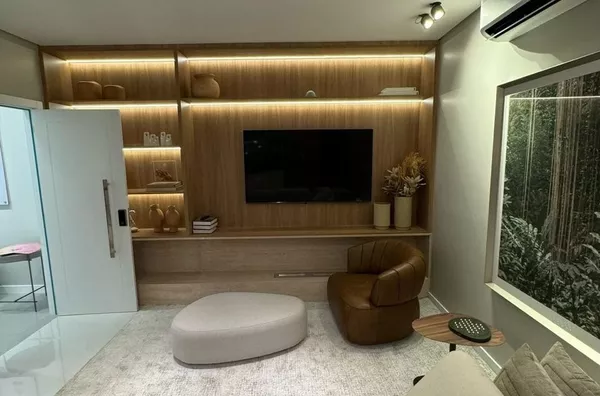 Apartamento mobilidado e decorado 704 Edificio Turmalina.